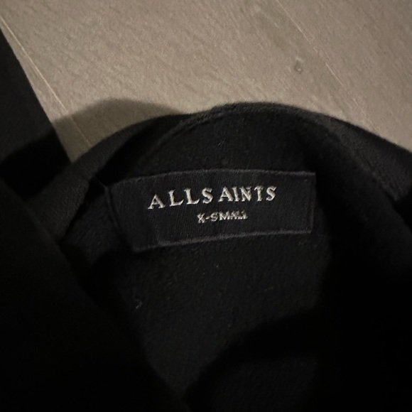 Black All Saints Hoodie - Picture 3 of 3